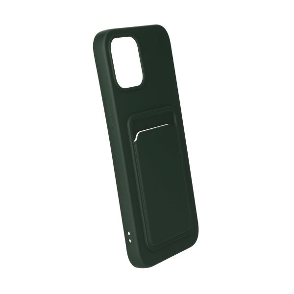 iPhone 12 Pro Max Skal Korthållare Grön