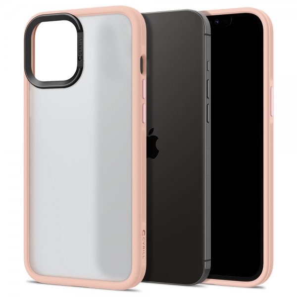 Cyrill iPhone 12 Pro Max Skal Color Brick Pink Sand
