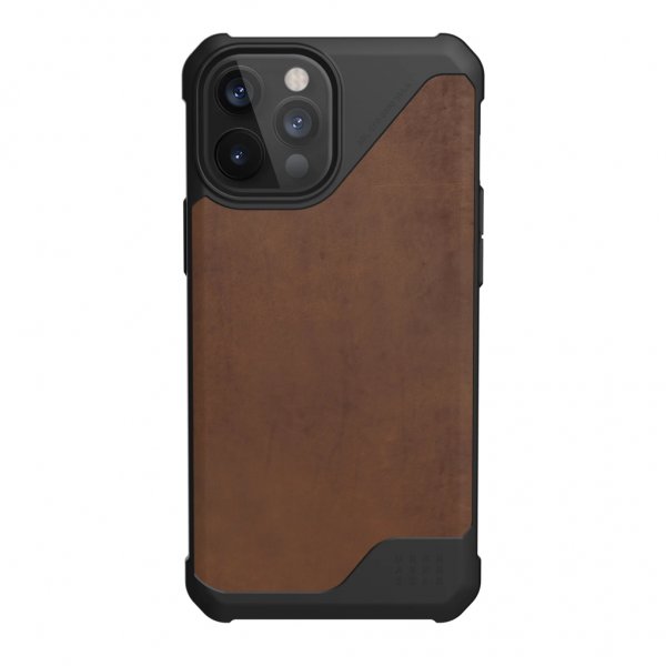 Urban Armor Gear (UAG) iPhone 12 Pro Max Skal Metropolis LT Leather Brun