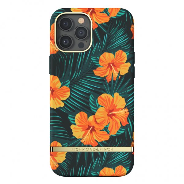 Richmond & Finch iPhone 12 Pro Max Skal Orange Hibiscus