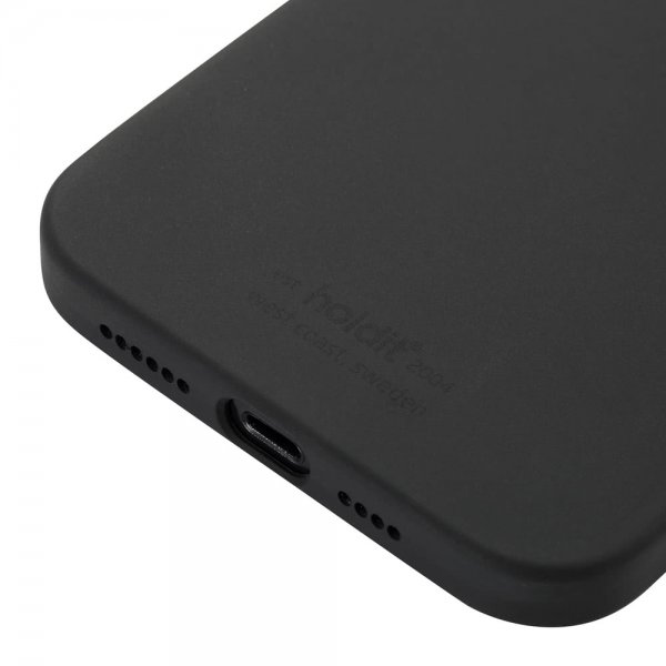 holdit iPhone 12 Pro Max Skal Silikon Svart