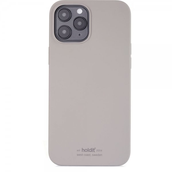 holdit iPhone 12 Pro Max Skal Silikon Taupe