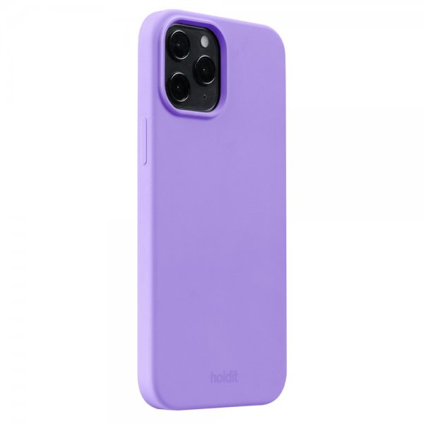 holdit iPhone 12 Pro Max Skal Silikon Violet