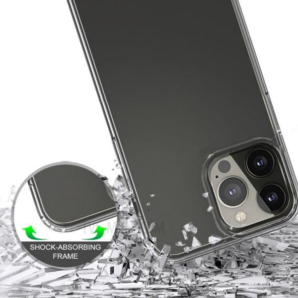 Rvelon iPhone 12 Pro Max Skal Stöttålig Transparent