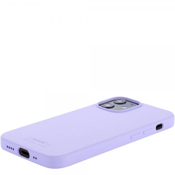holdit iPhone 12 Mini Skal Silikon Lavender
