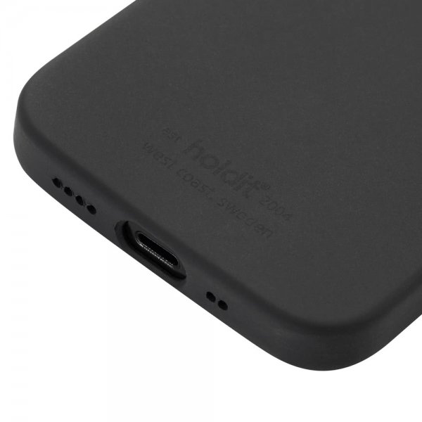 holdit iPhone 12 Mini Skal Silikon Svart
