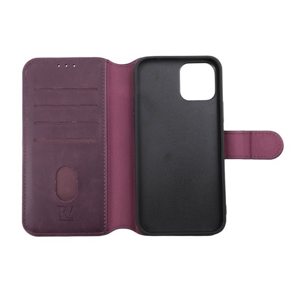 Rvelon iPhone 12/iPhone 12 Pro Fodral Magnetiskt Avtagbart Skal Lila