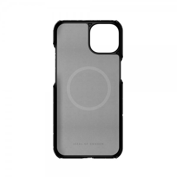 Ideal of Sweden iPhone 13/14/15/16e/17e Skal Fashion Case MagSafe Black Thunder Marble