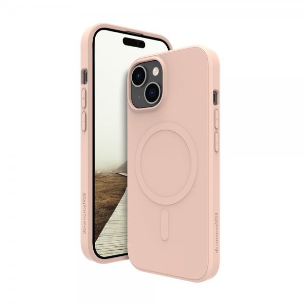 dbramante1928 iPhone 13/14/15/16e/17e Skal Greenland Pro MagSafe Pink Sand