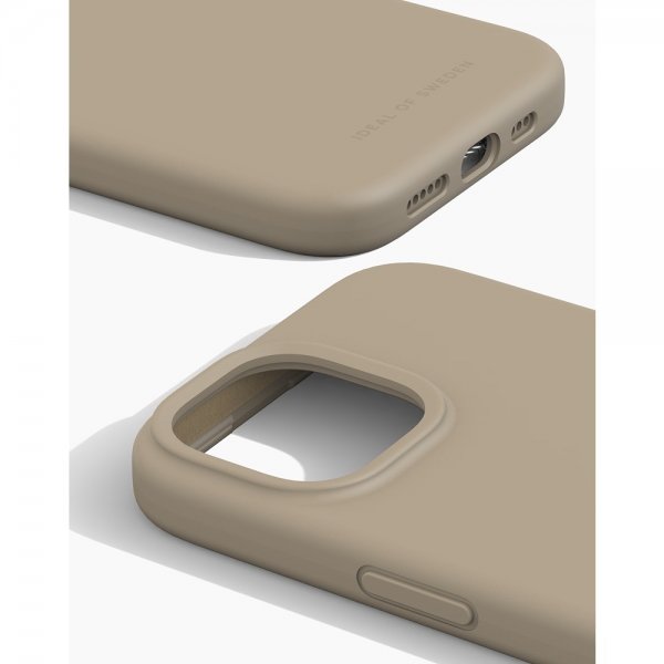 Ideal of Sweden iPhone 13/14/15 Skal Silicone Case MagSafe Beige