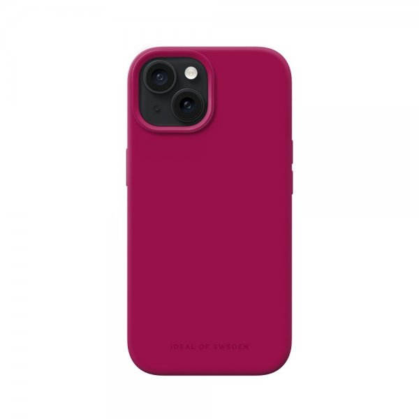 Ideal of Sweden iPhone 13/14/15 Skal Silicone Case MagSafe Magenta