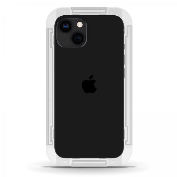 Spigen iPhone 13/13 Pro/14/16e/17e Skärmskydd GLAS.tR EZ Fit 2-pack