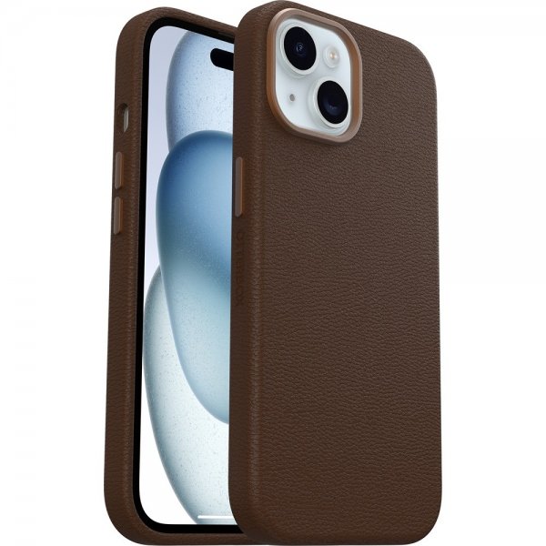 Otterbox iPhone 13/14/15 Skal Symmetry Cactus Leather MagSafe Rich Adobe
