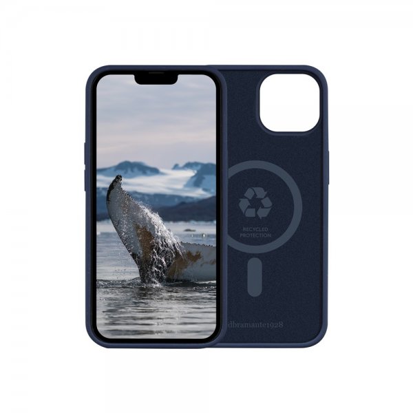 dbramante1928 iPhone 13/iPhone 14 Skal Monaco MagSafe Pacific Blue