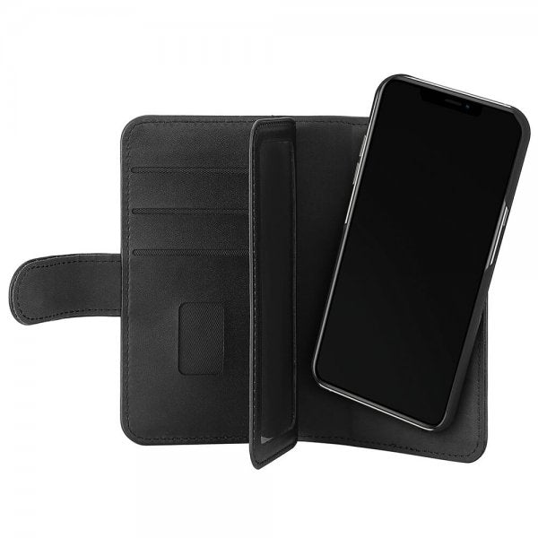 Gear iPhone 13 Mini Fodral 7 Kortfack Löstagbart Skal Svart