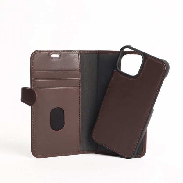Buffalo iPhone 13 Mini Fodral Buffalo Löstagbart Skal Brun