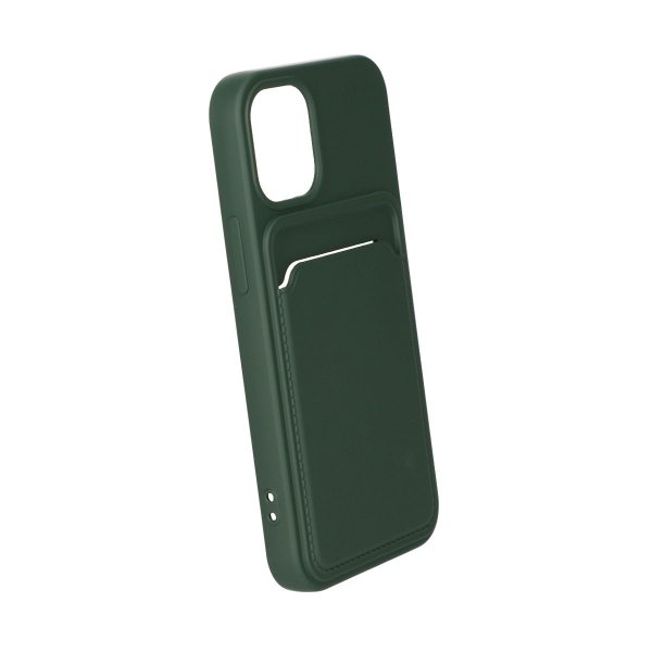 iPhone 13 Mini Skal Korthållare Grön