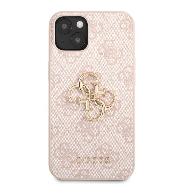 Guess iPhone 13 Mini Skal Big Logo Rosa