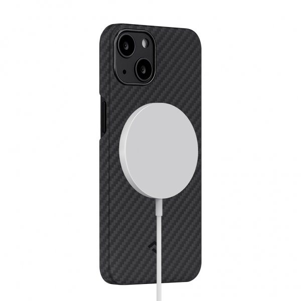 Pitaka iPhone 13 Mini Skal MagEZ Case 2 Black/Grey Twill