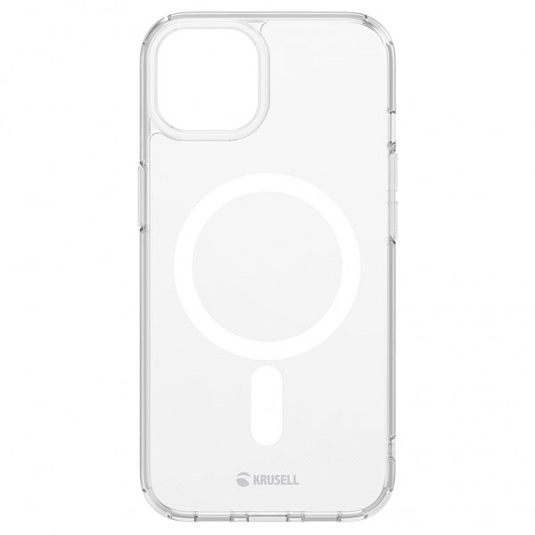 Krusell iPhone 13 Mini Skal MagSafe Clear Cover Transparent