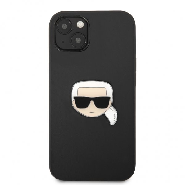Karl Lagerfeld iPhone 13 Mini Skal Metal Logo Svart
