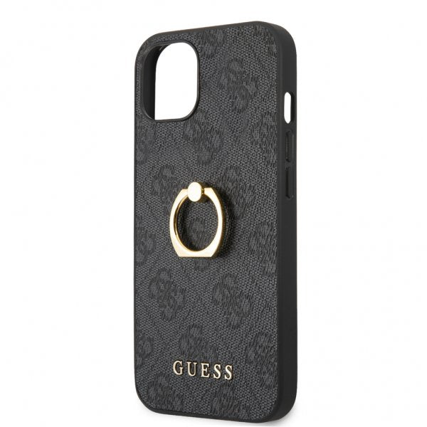 Guess iPhone 13 Mini Skal Ring Stand Grå