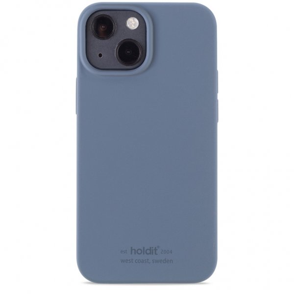 holdit iPhone 13 Mini Skal Silikon Pacific Blue