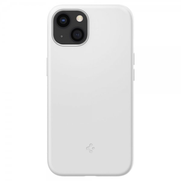 Spigen iPhone 13 Mini Skal Silicone Fit Vit