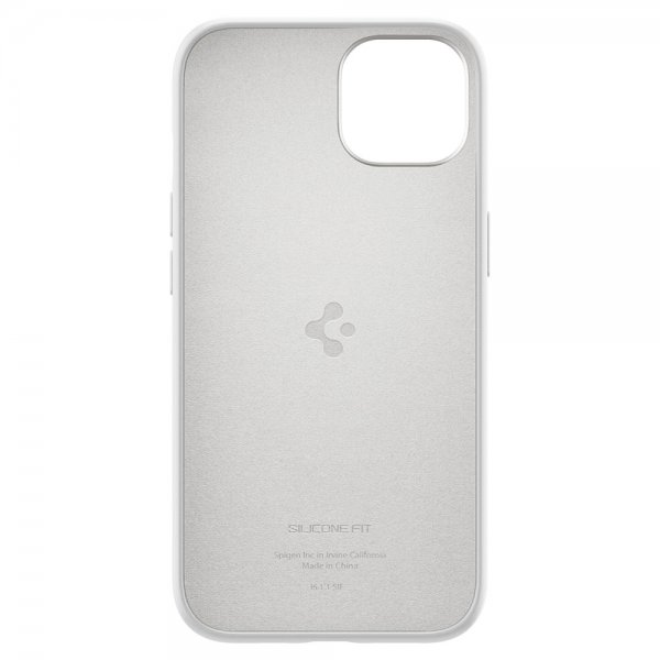 Spigen iPhone 13 Mini Skal Silicone Fit Vit