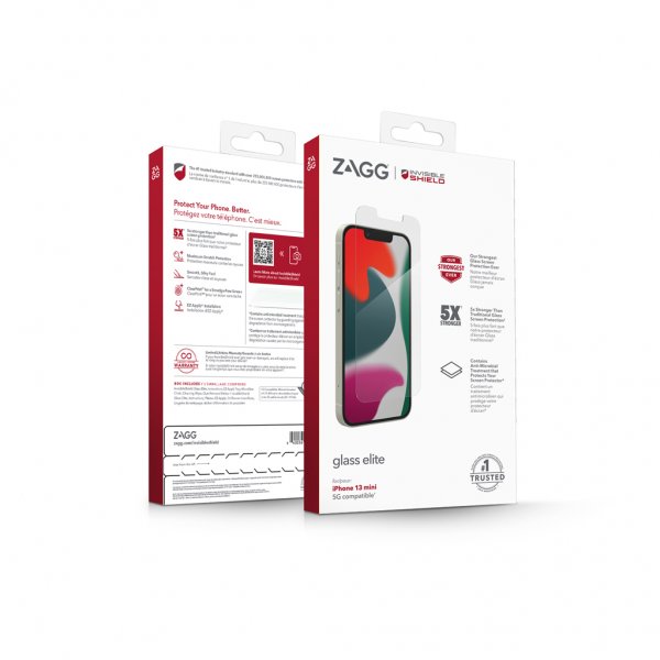 ZAGG InvisibleShield iPhone 13 Mini Skärmskydd Glass Elite