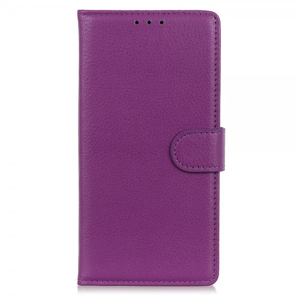 Nordic Covers iPhone 13 Pro Fodral Litchi Lila