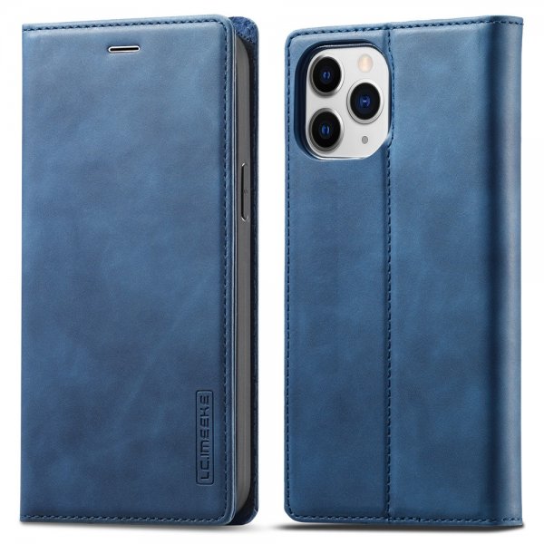 Lc.Imeeke iPhone 13 Pro Fodral med Kortfack Flip Blå