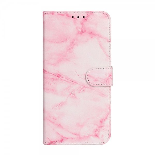 iPhone 13 Pro Fodral Motiv Rosa Marmor
