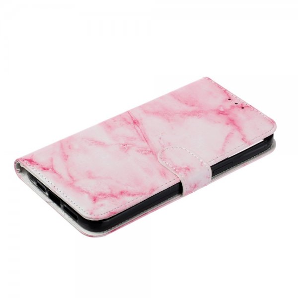 iPhone 13 Pro Fodral Motiv Rosa Marmor