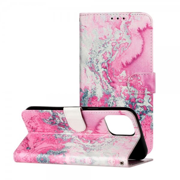 iPhone 13 Pro Fodral Motiv Rosa Sten