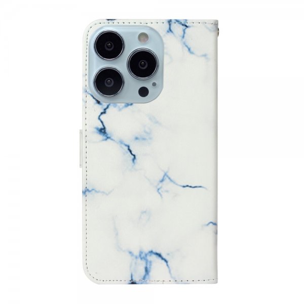 iPhone 13 Pro Fodral Motiv Vit Marmor