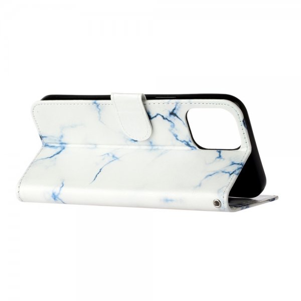 iPhone 13 Pro Fodral Motiv Vit Marmor