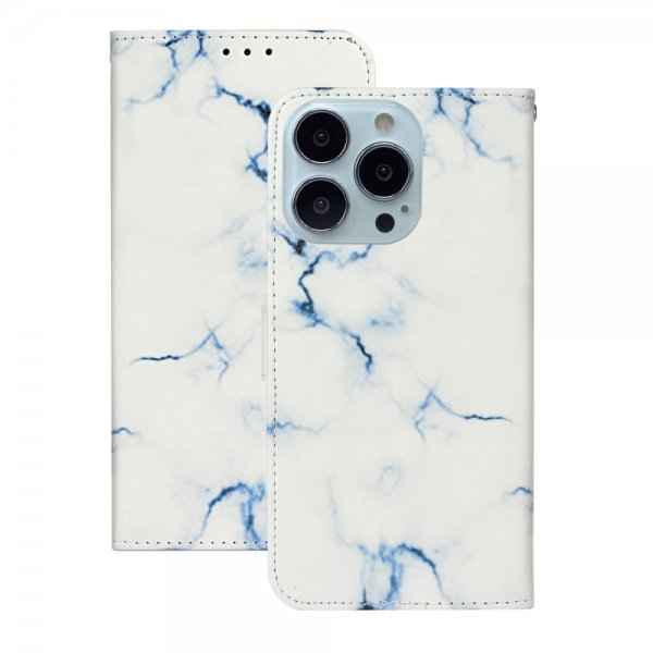 iPhone 13 Pro Fodral Motiv Vit Marmor
