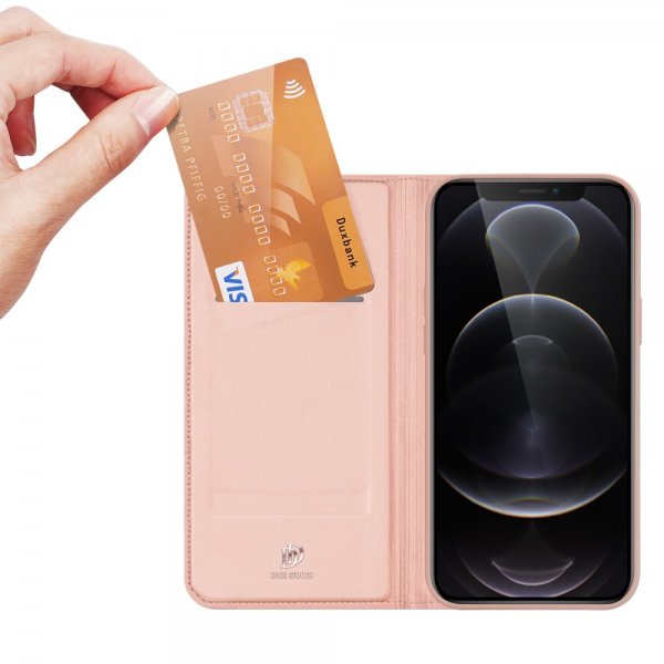 Dux Ducis iPhone 13 Pro Fodral Skin Pro Series Rosa