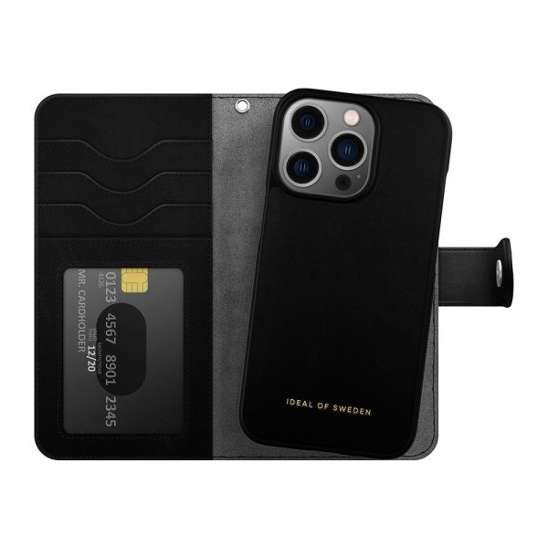 Ideal of Sweden iPhone 13 Pro Max Fodral Magnet Wallet+ Svart