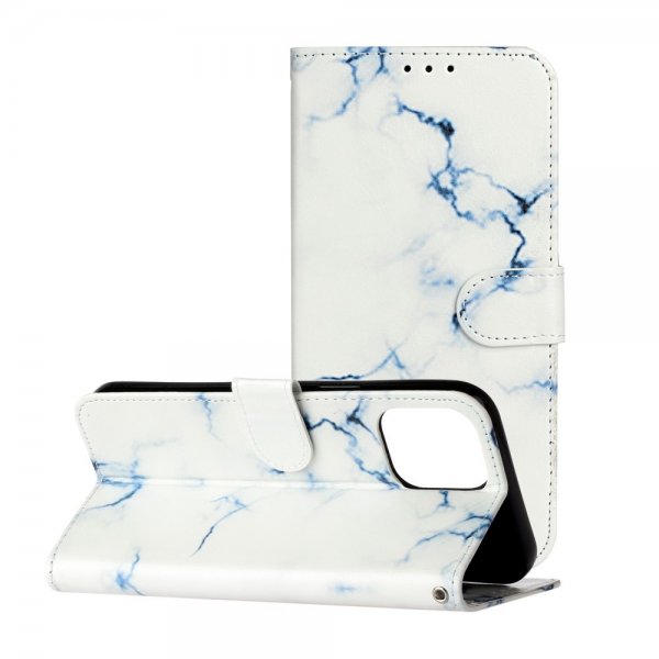 iPhone 13 Pro Max Fodral Motiv Vit Marmor