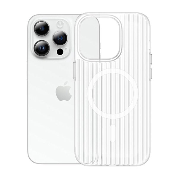 iPhone 13 Pro Max Skal Korrugerad MagSafe Vit