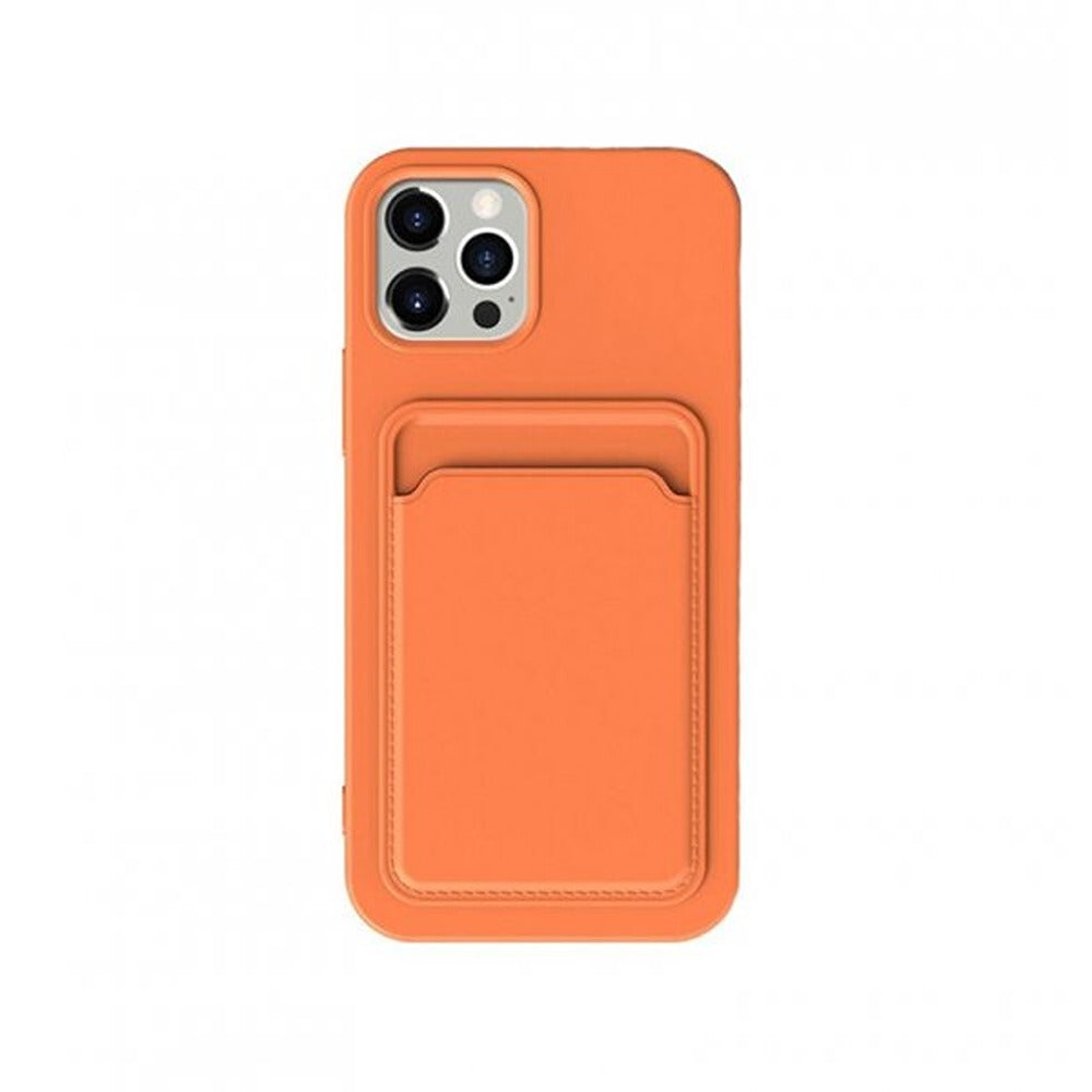 iPhone 13 Pro Max Skal Korthållare Orange