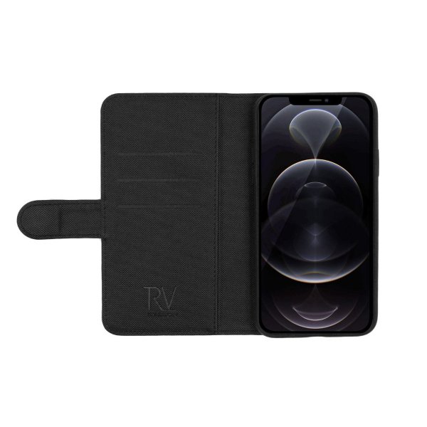 Rvelon iPhone 13 Pro Max Fodral Magnetiskt Avtagbart Skal Svart