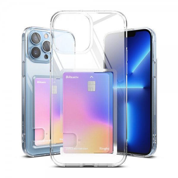 Ringke iPhone 13 Pro Max Skal Fusion Card Clear