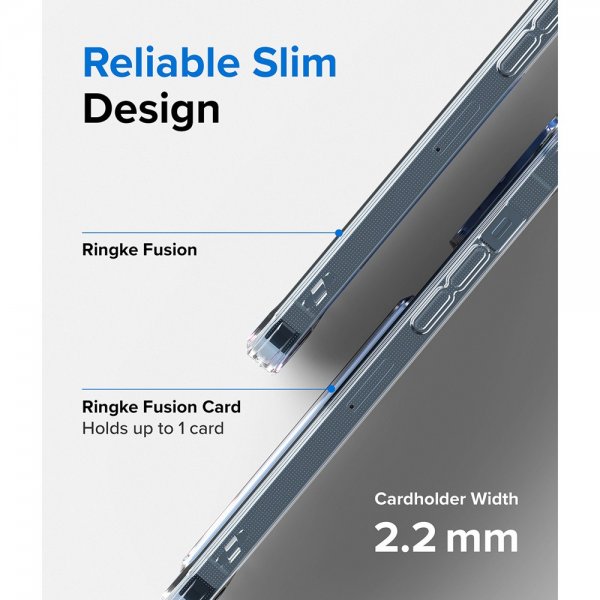 Ringke iPhone 13 Pro Max Skal Fusion Card Clear