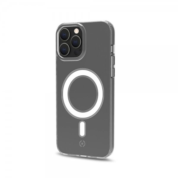 Celly iPhone 13 Pro Max Skal GELSKINMAG MagSafe Transparent