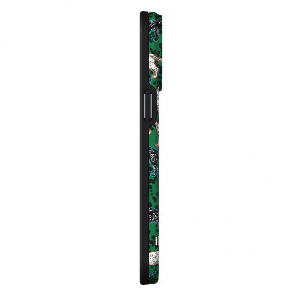 Richmond & Finch iPhone 13 Pro Max Skal Green Leopard