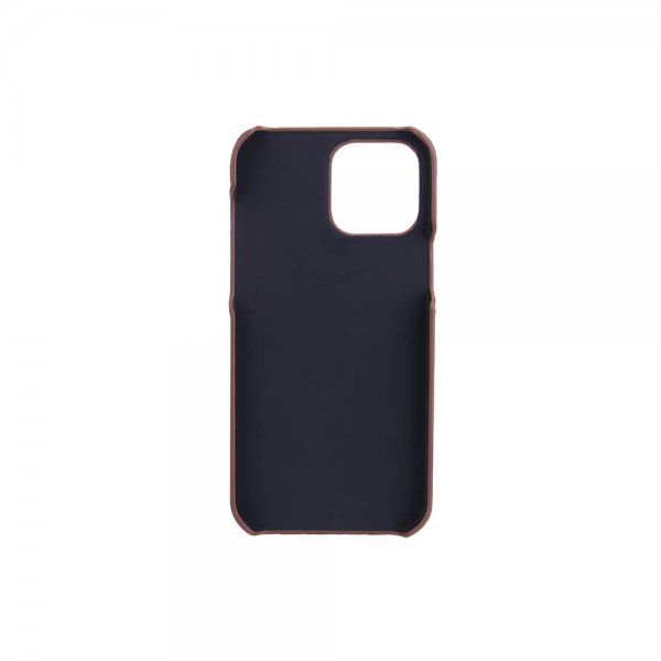 Onsala iPhone 13 Pro Max Skal med ett Kortfack Brun