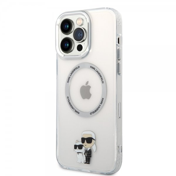 Karl Lagerfeld iPhone 13 Pro Max Skal NFT MagSafe Transparent